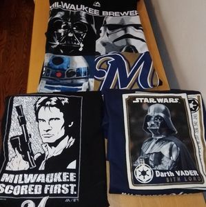 Star Wars T shirts -The Milwaukee Brewers
